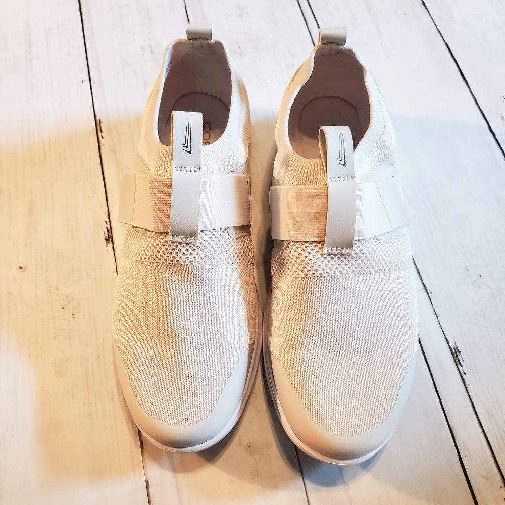 3/$15 Copperfit Tennis Shoe Fabric Upper Ivory